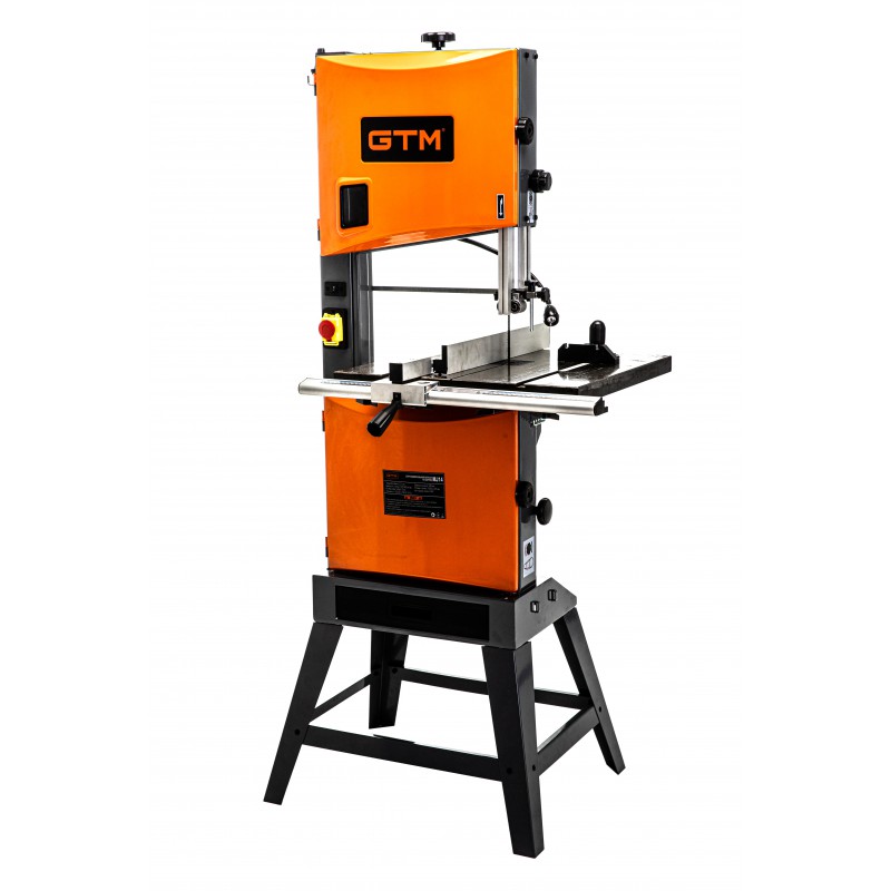 Стрічковопильний верстат GTM MJ14, 1100Вт, 230В, 2560х3-25, товщ. різання 225мм