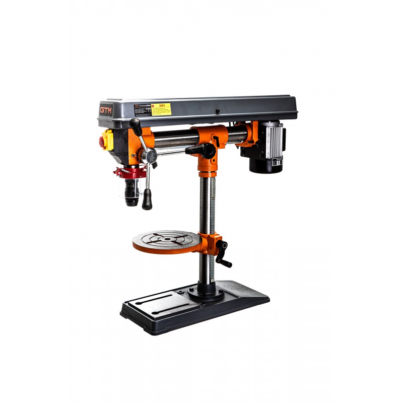 Верстат свердлильний GTM ZJY4116 230В 375Вт, патрон безключевий 16/МТ2