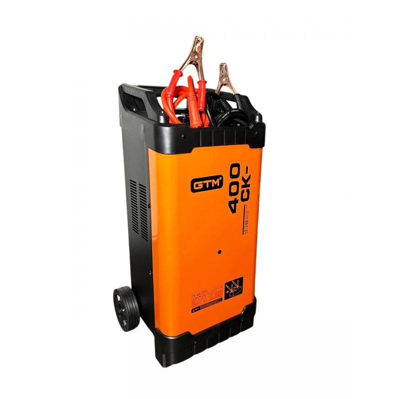 Пускозарядний пристрій інверторний GTM CK-400 12/24В 20-1000Ah, пуск.струм-200A
