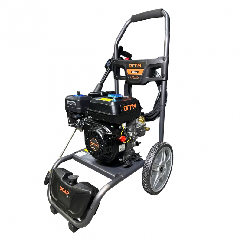 Мийка в/т LT810B, тиск - 207Бар, прод. 10л/хв, шланг 8м, бенз.двигун GTM