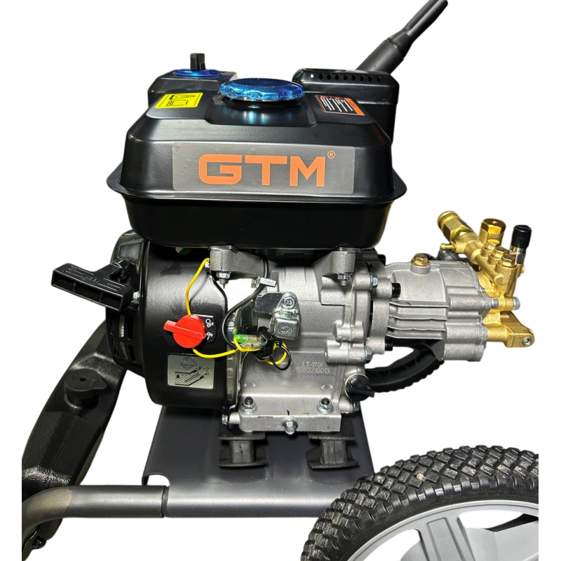 Мийка в/т LT810B, тиск - 207Бар, прод. 10л/хв, шланг 8м, бенз.двигун GTM