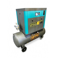 Компресор гвинтовий GTM рес-200л 680л/хв 5,5кВт 8бар 380В/інвертор/кожух