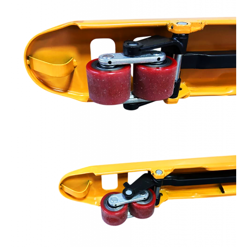 Візок гідравлічний VULKAN 3т/1150мм (рокла) колір-жовтий