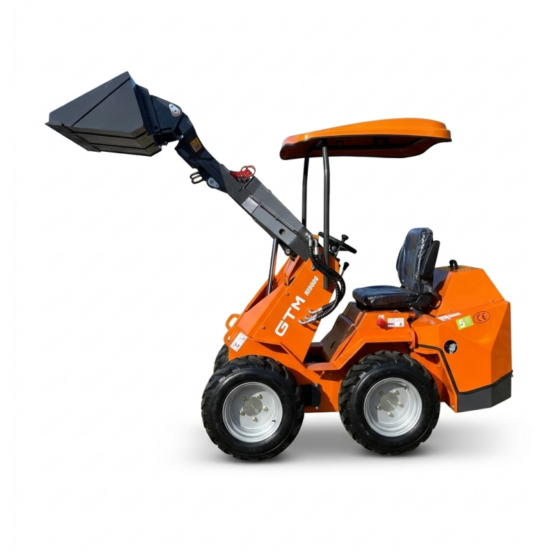 Минипогрузчик колесный 350/800кг/дизель.20л.с. GTM