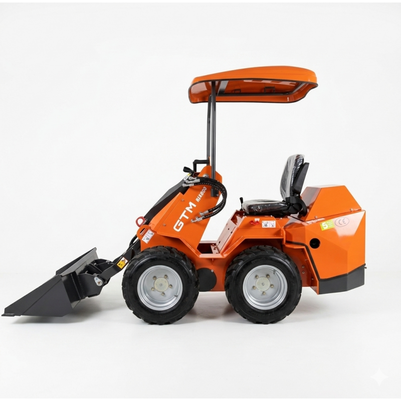 Минипогрузчик колесный 350/800кг/дизель.20л.с. GTM