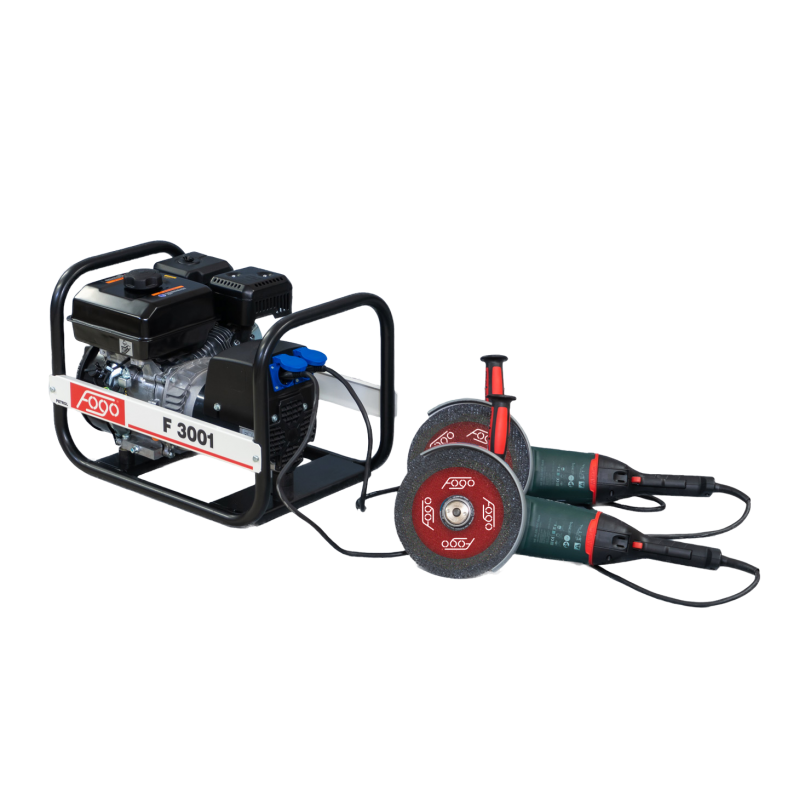 Генераторная установка F3001 1ф 2,7кВA, FOGO двигатель 212СС, бак-3,6л, руч.