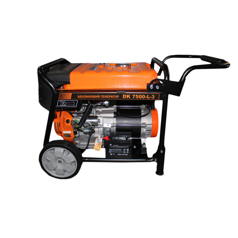 Генераторна установка DK7500-L-3 7,5кВт(макс)/7,0кВт(ном), 380V бенз., АВР вбудовано