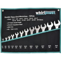 Набір ключів рожк. Whirlpower 6-32мм 12од. чохол