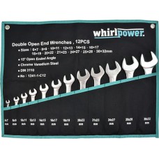 Набір ключів рожк. Whirlpower 6-32мм 12од. чохол