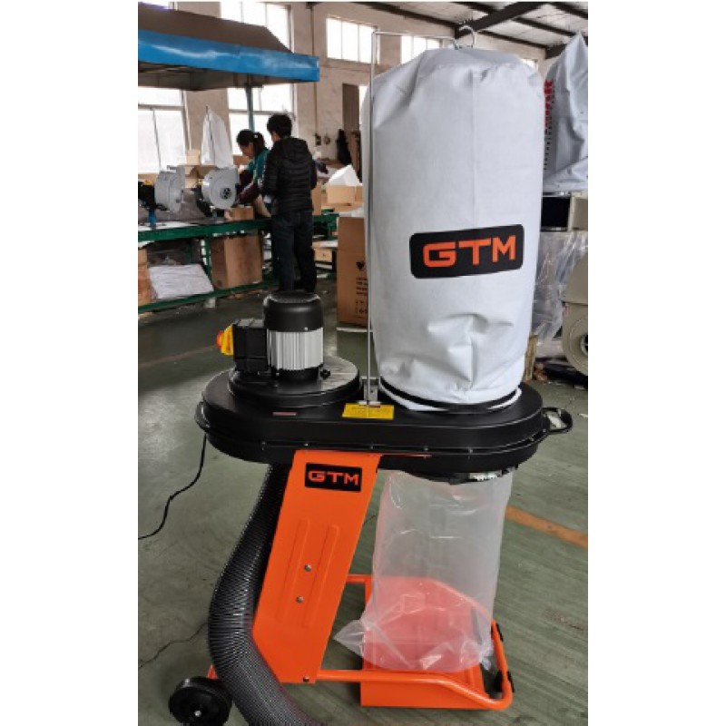 Стружкоотсос GTM FM100E 2мешка 220В/550Вт производительность 1150м3/час