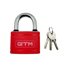 Замок навісний PVC 75мм GTM BXG0175
