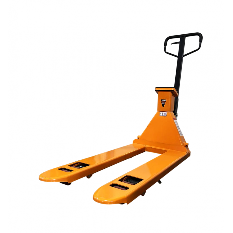 Візок гідравлічний 2,5т/1150мм (рокла) GTM з вагами