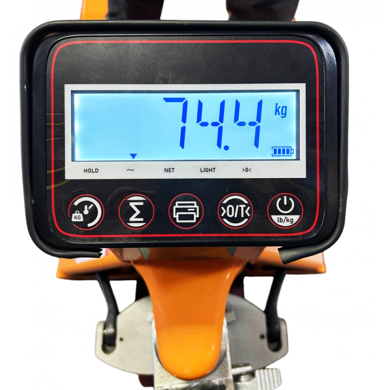 Візок гідравлічний 2,5т/1150мм (рокла) GTM з вагами