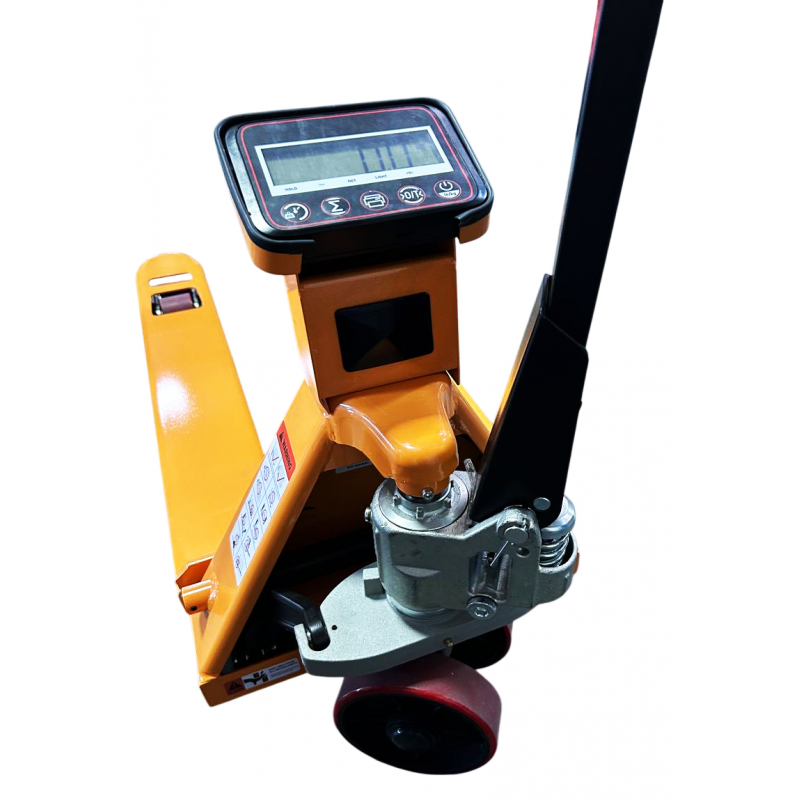 Візок гідравлічний 2,5т/1150мм (рокла) GTM з вагами