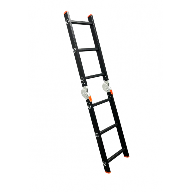 Лестница-телескоп раскладной GTM анодированный алюминий 0.87-2.9м