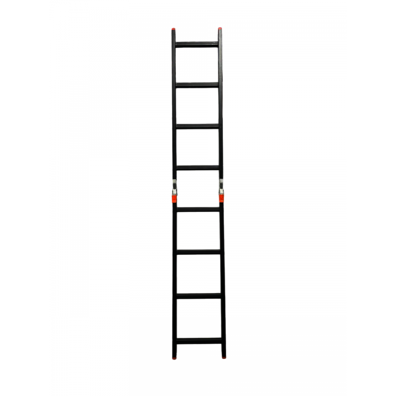 Лестница-телескоп GTM раскладной анодированный алюминий 1.14-4.0м