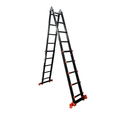 Драбина-телескоп GTM розкладна анодований алюміній 1.4-5.15м