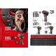Пневмогайкокрут 1/2" 1627Нм 8500об/хв композит. Корпус Mighty Seven
