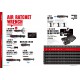 Пневмотрещітка 1/2' 135 Нм 160 об/хв композит Mighty Seven