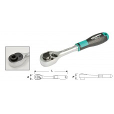 Трещотка Whirlpower 1/4' для бит 145мм 36 зубцов