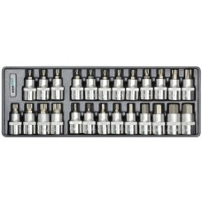 Набір головок зі вставкою Hex, Torx, Spline 1/2