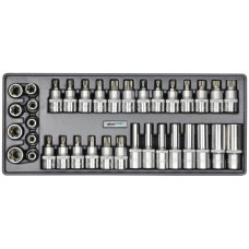 Набір головок зі вставкою Torx, Spline 1/2