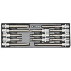 Набір головок зі вставкою Hex,Torx,Spline 1/2