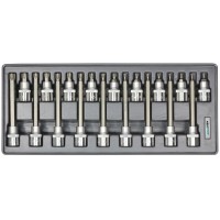 Набор головок со вставкой Torx 1/2" Т20-Т60 18ед ложемент