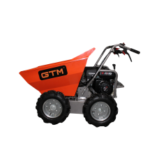 Тележка строительная самоходная на колесах GTM (дампер) 300кг/бенз.7л.с