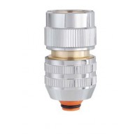 Коннектор 1/2"- 5/8" для поливочного шланга AquaStop, металл