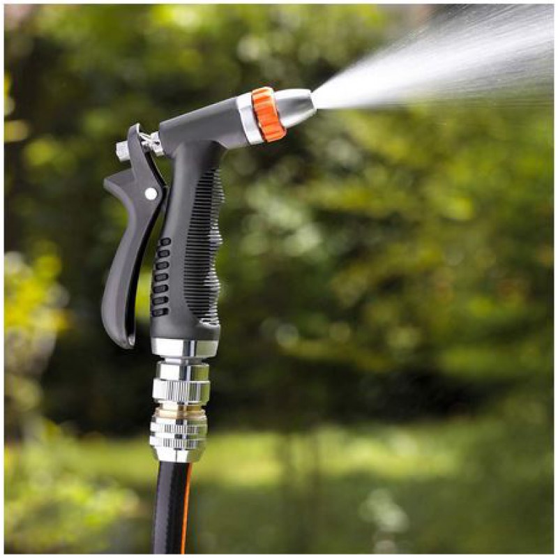 Коннектор 1/2"- 5/8" для поливочного шланга AquaStop, металл