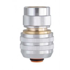 Коннектор 3/4" для поливочного шланга AquaStop, металл.