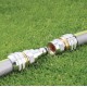 Коннектор 3/4" для поливочного шланга AquaStop, металл.