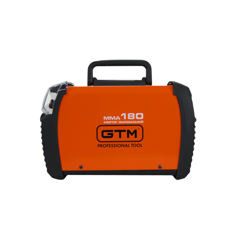 Инвертор сваривал. GTM MMA-180DS LCD, 180А, 1,6-4,0мм, 220В дисплей