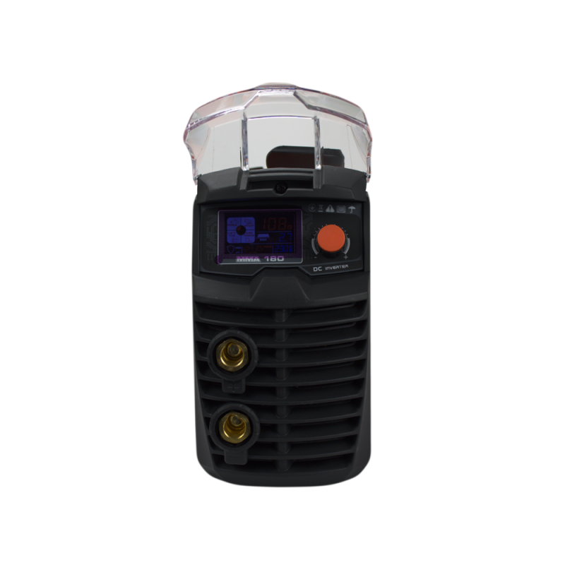 Инвертор сваривал. GTM MMA-180DS LCD, 180А, 1,6-4,0мм, 220В дисплей