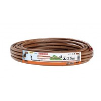 Трубка капельного полива 16мм 1/2" DRIPPER расстояние 33см, 25м, коричн.