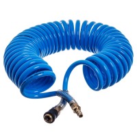 Шланг спиральный GTM GPU-15, 15м 8*12мм с Б/Д соединением