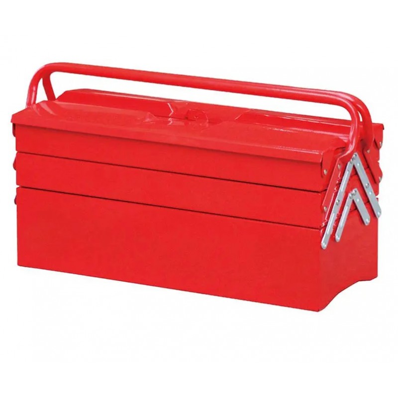 Ящик для інструменту GTM 45*20*20см металевий/5 відділень