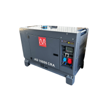Генератор AD10000CRA дизель 3ф-9,0кВА, 1ф-7,2кВт бак-25л, эл.старт