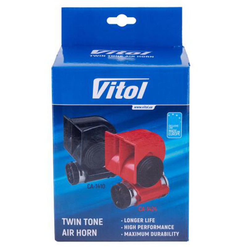 Сигнал пневматический CA-1424/VITOL/24V/красный