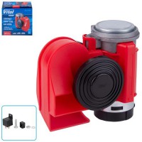 Сигнал пневматический CA-1455/VITOL/12V/красный
