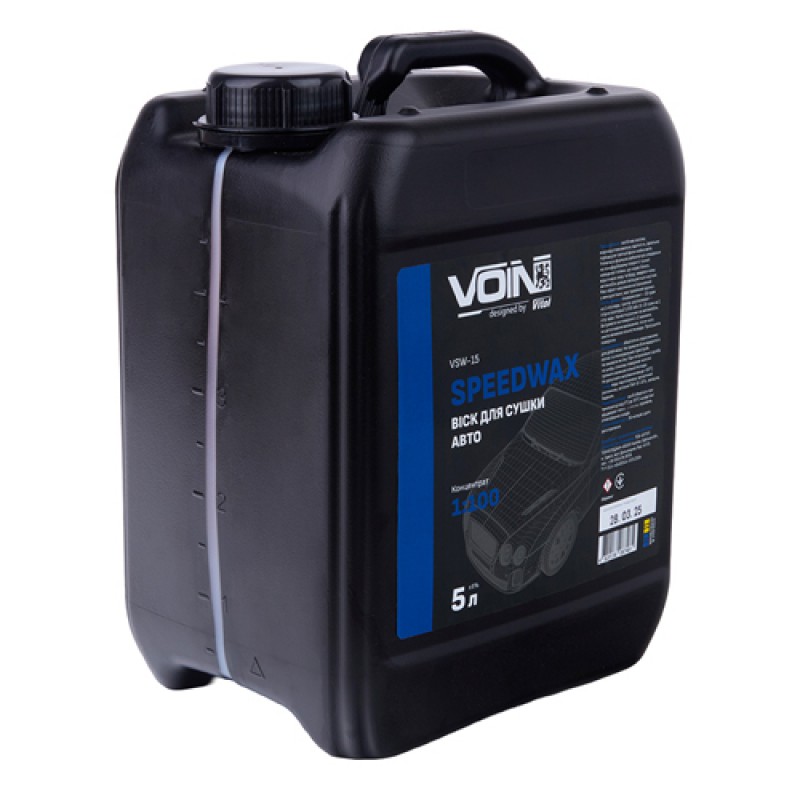 Віск для сушіння авто VOIN SpeedWax 1:100 5л