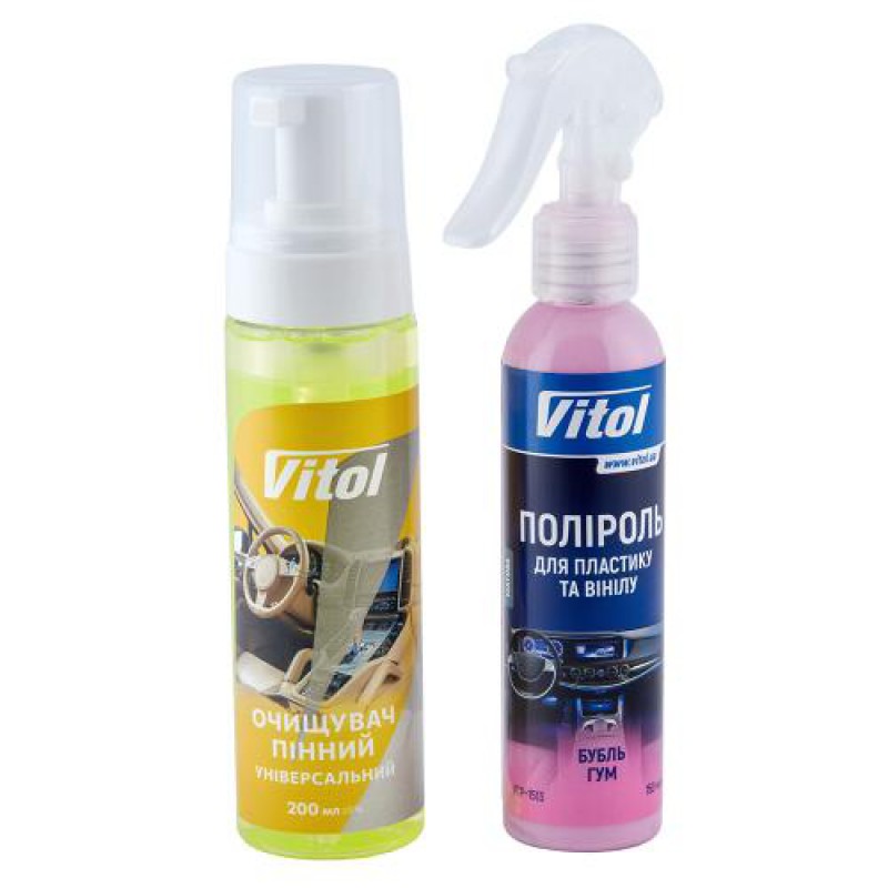Набор по уходу за пластиком и винилом VITOL