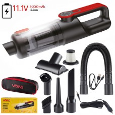 Пилосос 'VOIN' V-82CL 120W/АКБ-3x2000mAh/вологе та сухе чищення/сумка