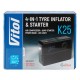 Компресор 'ViTOL' K-25 4in1/14.8V/22.2wh/6000mAh