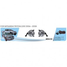 Фари дод. модель Mitsubishi Triton/L200 2006/MB-439/HB4(9006)-12V51W/ел.проводка