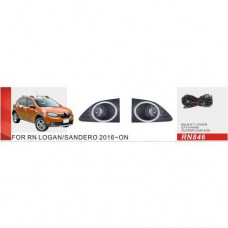 Фари дод. модель Renault Logan/Sandero 2013-16/RN846/H11-12V55W/ел.проводка