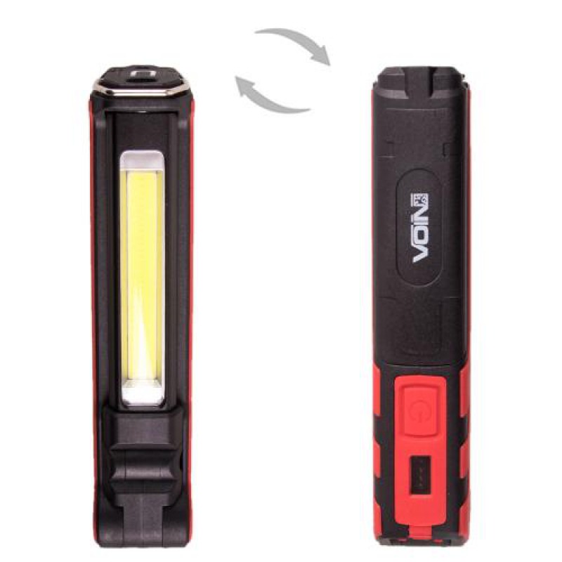 Переноска "VOIN" VL-107, 5W-COB+3W XPE/АКБ 2000mAh/магнит/инд. заряда
