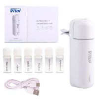 Ультразвуковий автомобільний аромадіфузор Vitol, White