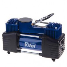 Компресор 'ViTOL' K-72 150psi/25Amp /90л/2 циліндра /шланг 5,0м/клеми